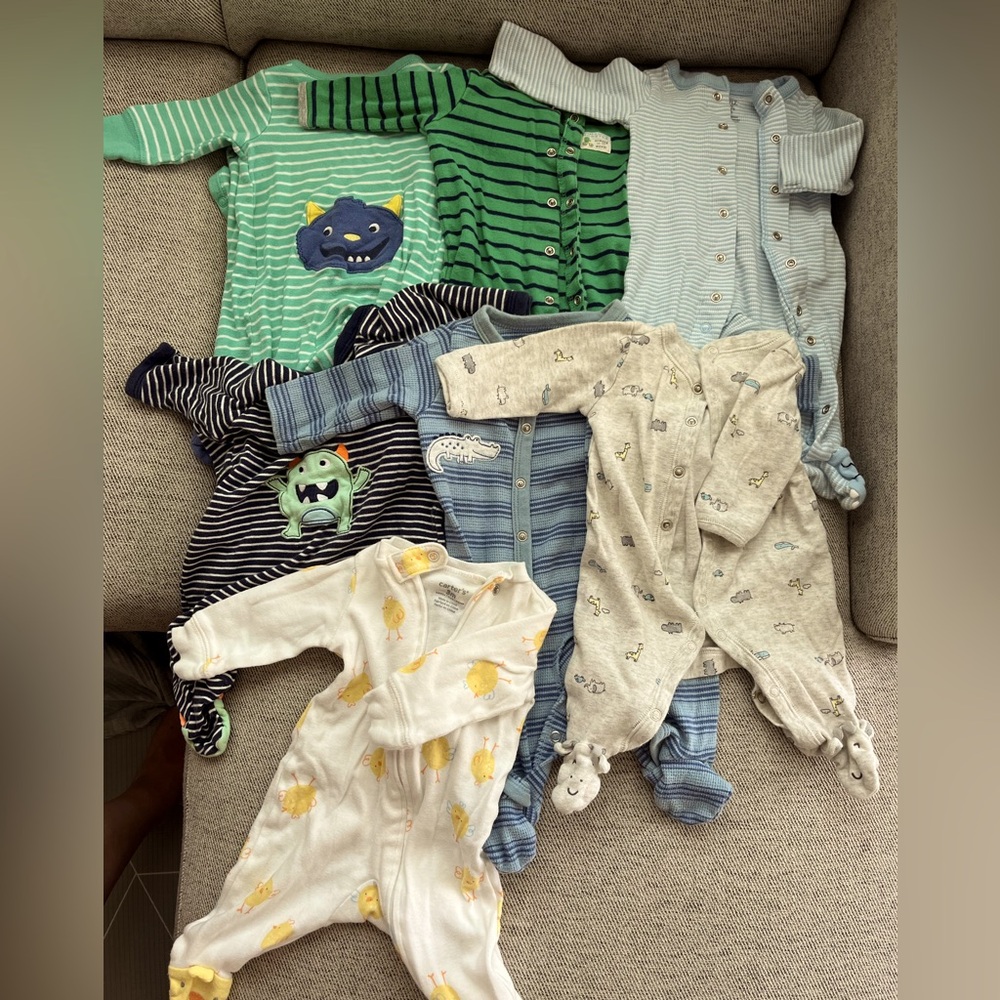 Bundle of 7 0-3 M sleepers